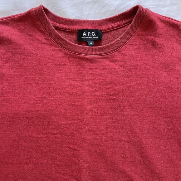 A.P.C. Other - A.P.C. Rue Madame Paris Sweatshirt Jumper, Size M Medium, APC